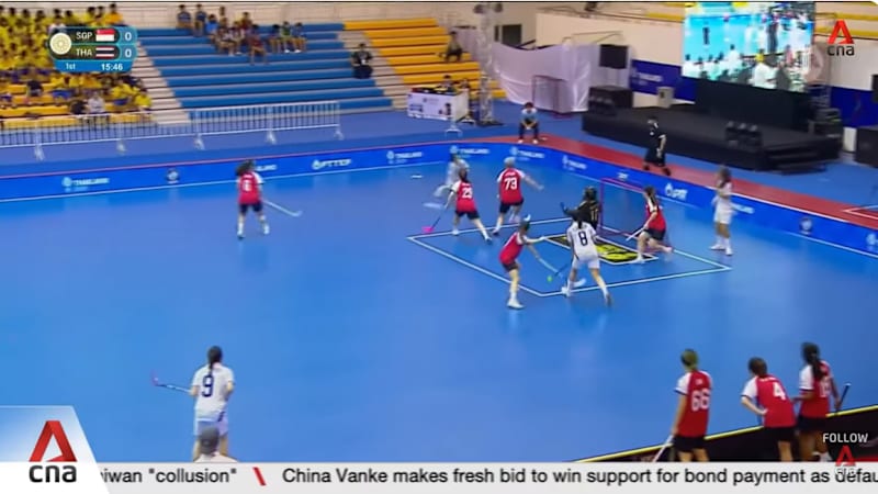 SEA Games: Singapore’s women's floorball team held to 2-2 draw against top rival Thailand