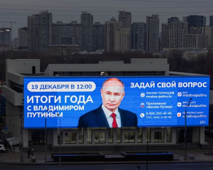 Putin to talk of war and peace at marathon news conference