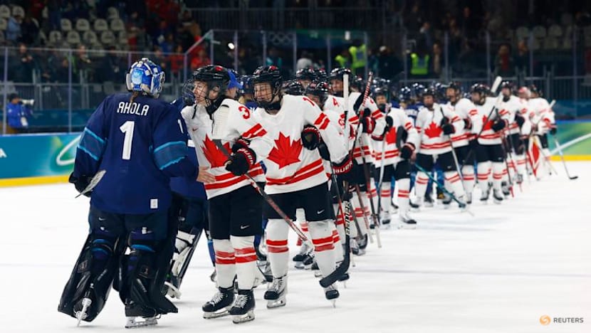 Ice hockey-Canada cruise to shutout win over Finland to seal women's group runners-up spot