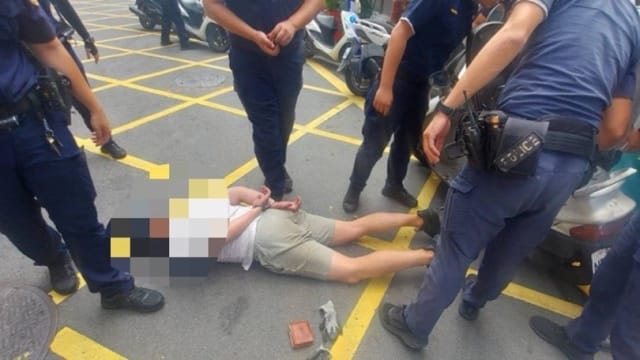 台湾男子道场随机砍人 七男女被砍伤紧急送院