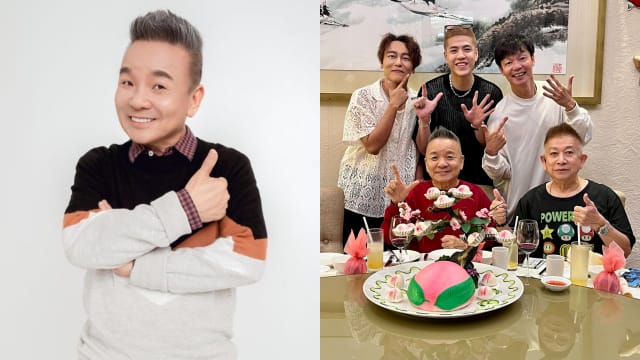 金刚媒体艺人齐聚　庆祝陈建彬70大寿