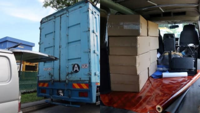 当局起获近4000条漏税烟 四名男子被捕 