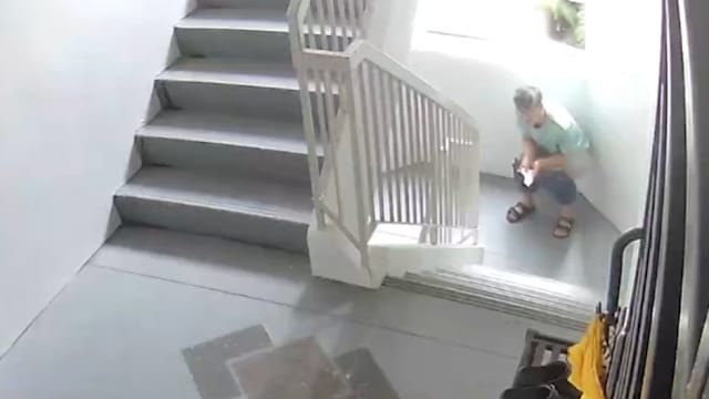 男子榜鹅组屋楼梯间大解 环境局：正调查案件