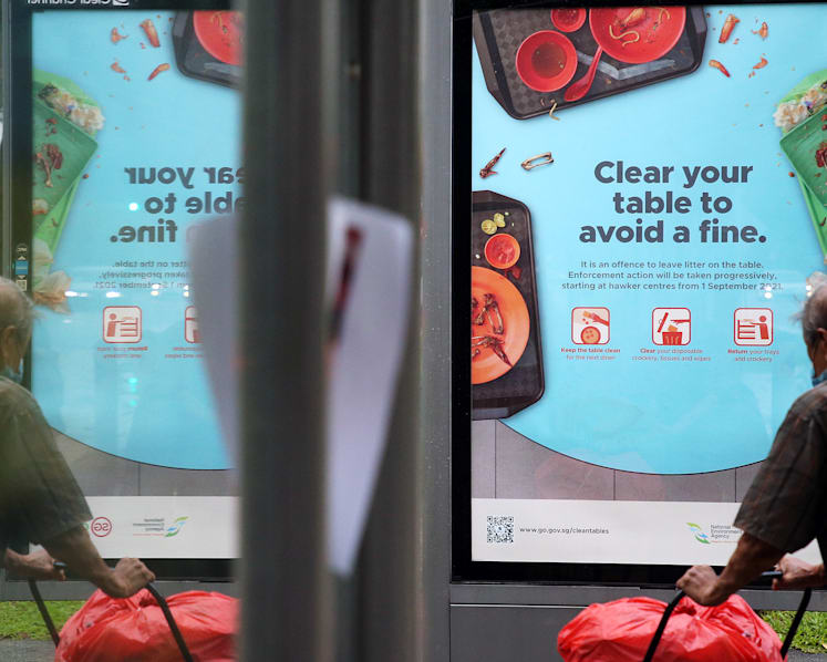 The Big Read in short: Fining inconsiderate hawker centre patrons — how did we end up here?
