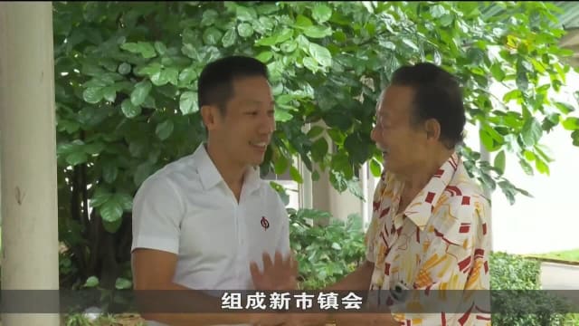 行动党与红点同心党 同时在裕廊中单选区展开走访活动