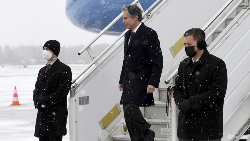 Blinken wraps up Baltic assurance tour as Ukraine war rages 