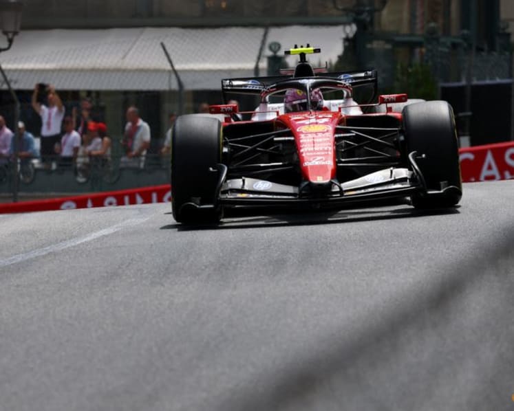 Ferrari set pace in first practice for Monaco Grand Prix
