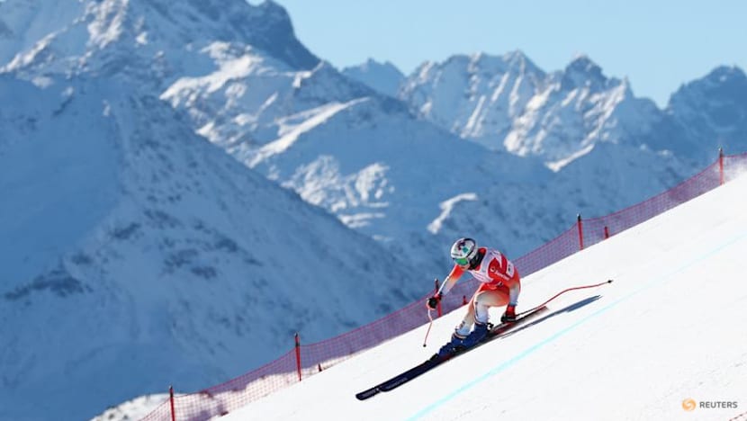 Alpine skiing-Olympic champion Gisin to have neck surgery after training crash