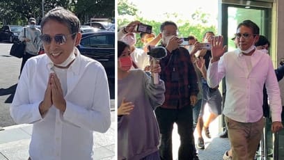 Taiwanese Director Doze Niu Reports For 4-Year Jail Sentence With 2 Bags Containing Clothes And Snacks