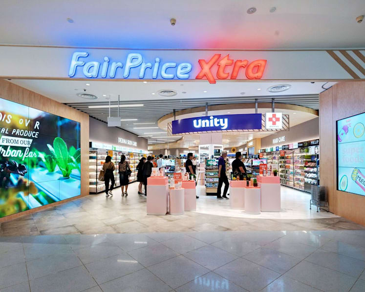 New VivoCity outlet is NTUC FairPrice’s largest, with an indoor farm and bicycle repair station