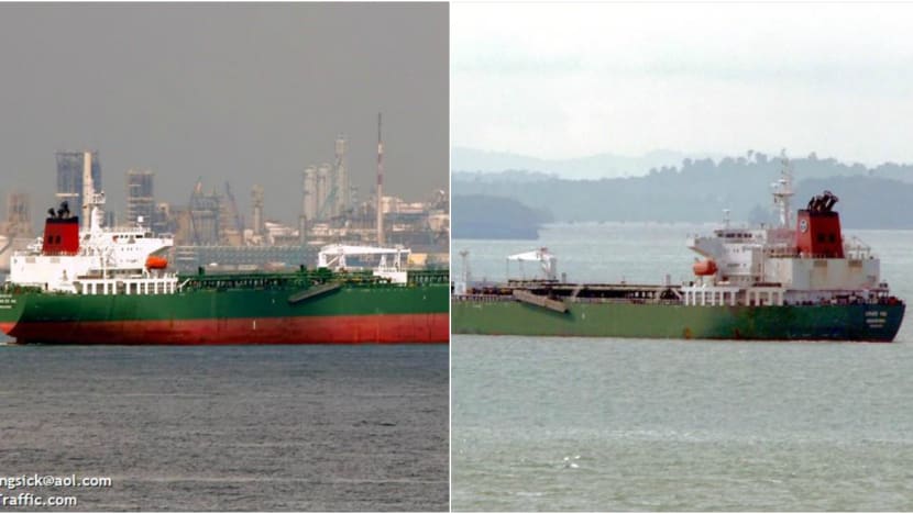Singapore-flagged oil tankers held in Yemen port