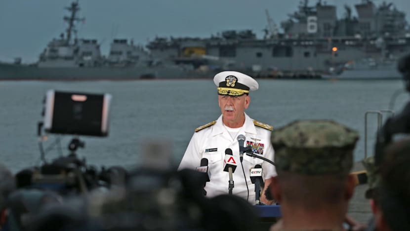 Crew’s damage-control efforts saved ship and lives: Admiral