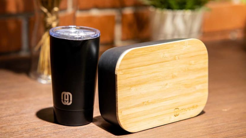 Food delivery firms offering reusable containers in response to alarm at rising waste levels amid Covid-19