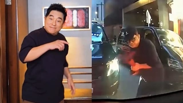 疑似吕方和司机爆发口角，行车记录器画面疯传
