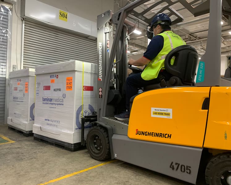 Singapore sends more than 120,000 doses of AstraZeneca COVID-19 vaccine to Batam, Riau Islands