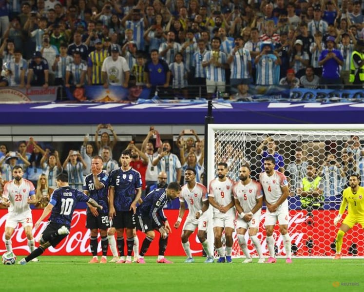 Messi becomes first player to score in seven consecutive World Cup matches
