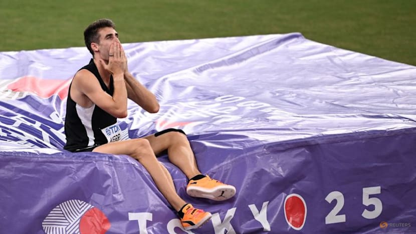 Clutch Kiwi Kerr adds world high jump crown to Olympic title
