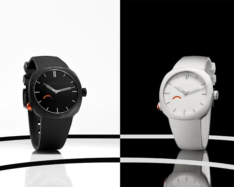  Reebok and H Moser & Cie team up for the Streamliner Pump watch