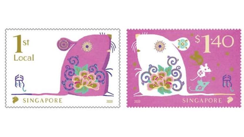 SingPost issues new stamps to usher in Year of the Rat