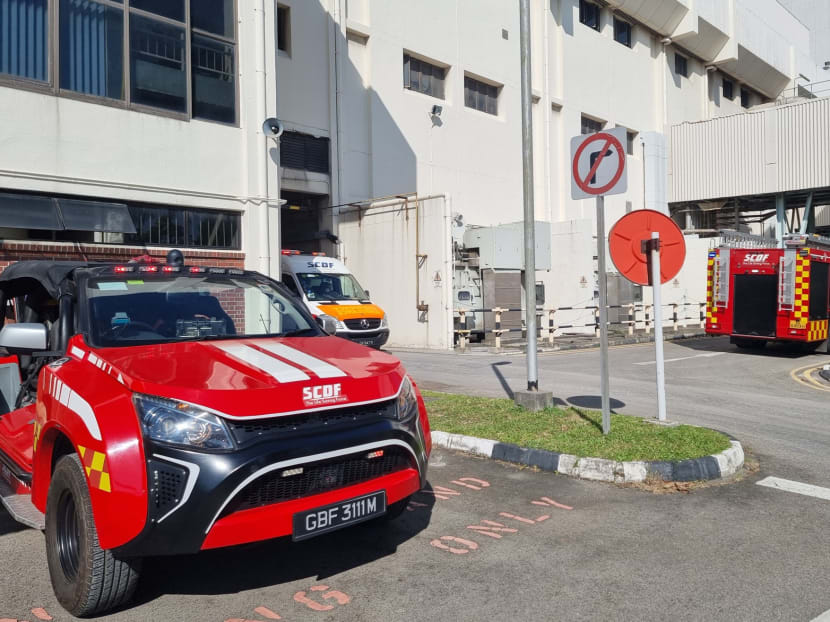 The Singapore Civil Defence Force responded to a fire at 20 Tuas Avenue 20 at about 3.15pm on Sept 23, 2021.