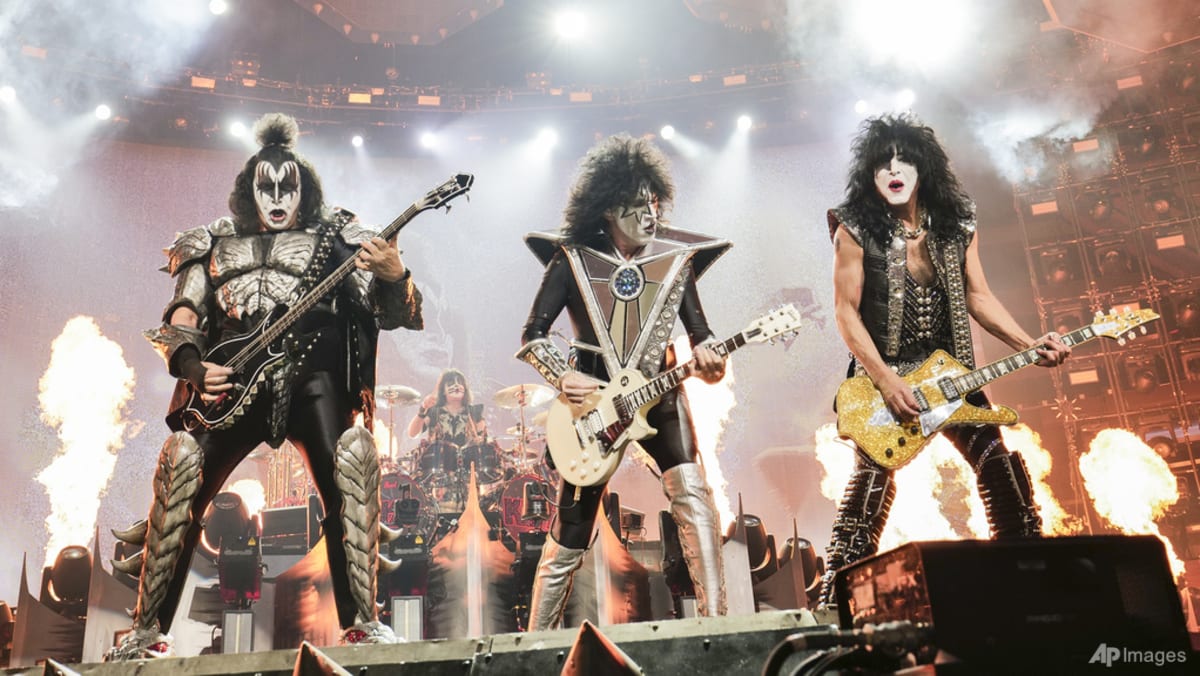 Kiss says farewell to live touring, becomes first US band to go virtual and  become digital avatars - CNA Lifestyle