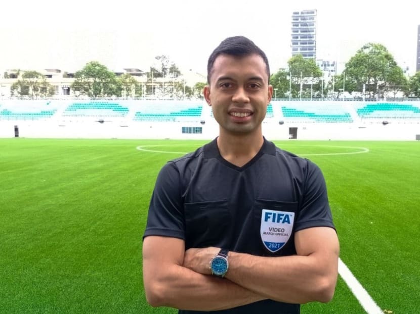 Two decades after joining a refereeing course at 16, this Singaporean will officiate at the World Cup