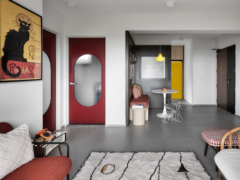 A 3-room BTO flat where Art Deco meets a touch of nostalgia
