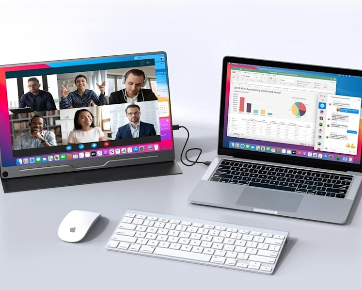 Boost your remote work setup: 7 essential portable monitors for greater productivity