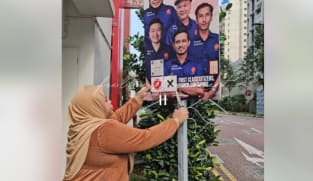 【GE2025】红点同心党称竞选海报被乱移并被罚款 选举局作出回应