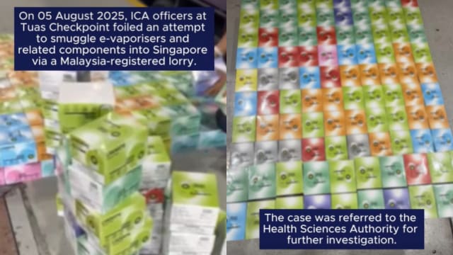 藏2200件电子烟和配件 马国注册罗厘大士关卡被拦截