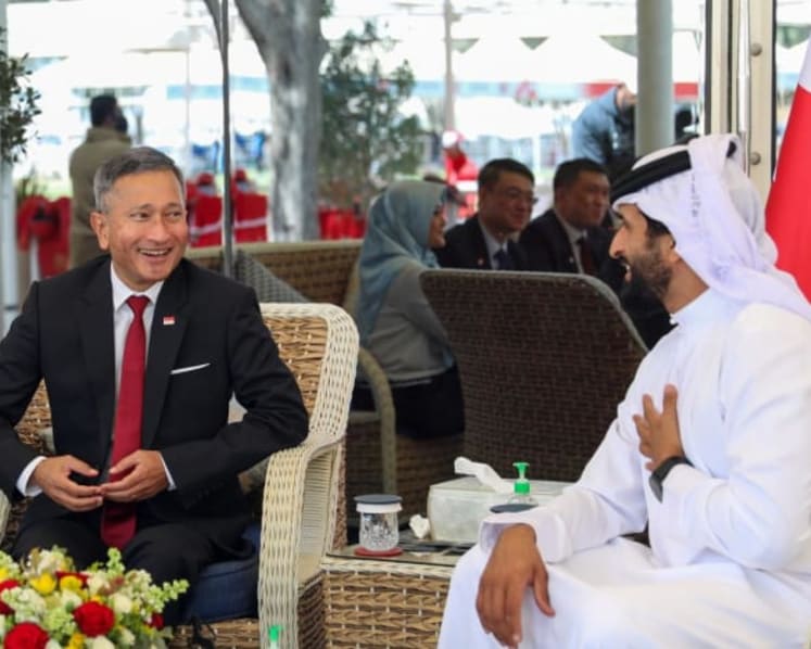 Singapore's Foreign Affairs Minister Vivian Balakrishnan affirms 'warm ties' during visit to Bahrain