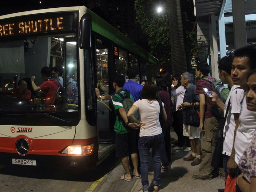 Defective trains cause two-hour disruption on North South Line
