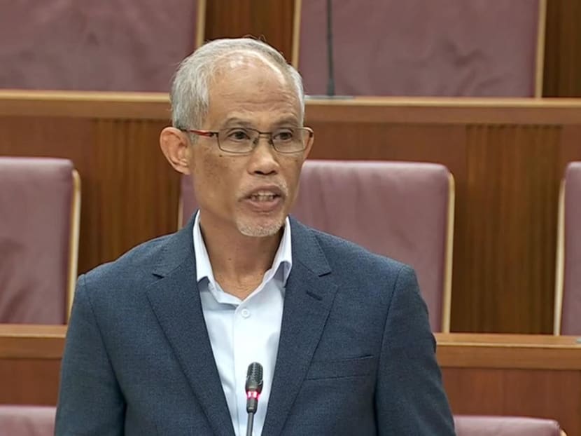 Mr Masagos Zulkifli, Minister for Social and Family Development, speaking in Parliament on Nov 28, 2022. Mr Masagos Zulkifli, Minister for Social and Family Development, speaking in Parliament on Nov 28, 2022.
