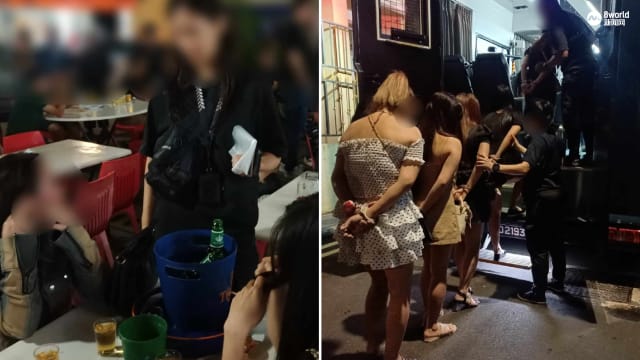 涉嫌在咖啡店招客 33名“陪酒女郎”被捕