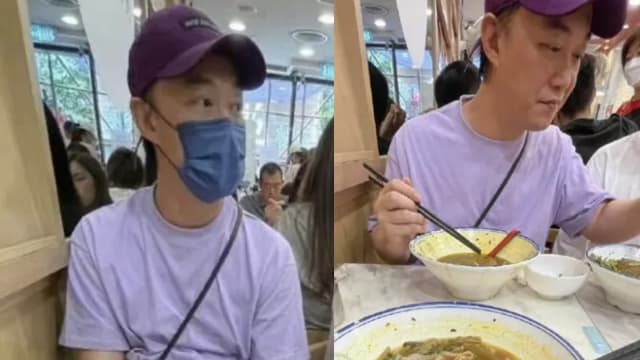 网友遇陌生人拼桌，脱下口罩一看竟是陈奕迅！