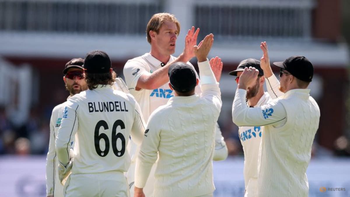 New Zealand's Jamieson takes four wickets to leave England reeling at 118-8