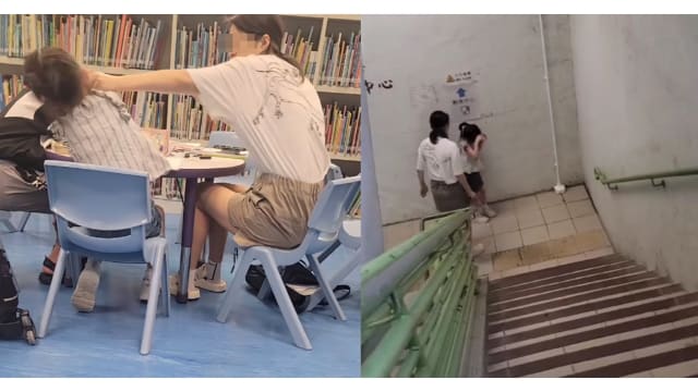 图书馆教孩子功课怒火冲天  港虎妈疑多次怒掴女儿