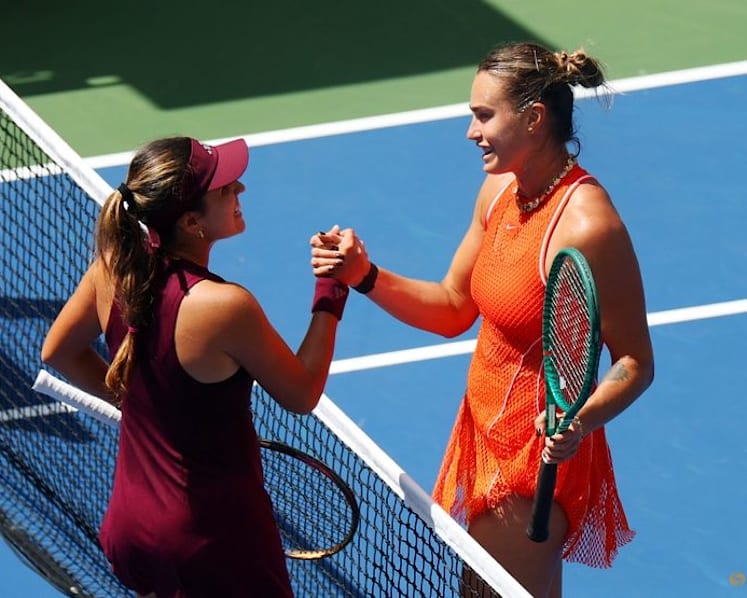 Sabalenka's gets US Open 'three-peat' campaign off to strong start