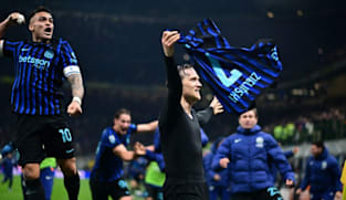 Inter grab last-gasp winner over Juve to move eight points clear at summit