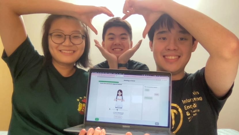 Youths invent sign language learning app for family, friends of those with hearing loss