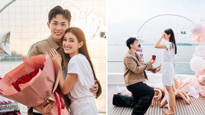Hong Ling & Nick Teo Are Engaged; She Thought She Was Having A Birthday Party On A Yacht But It Turned Out To Be A Proposal Hong Ling & Nick Teo Are Engaged; She Thought She Was Having A Birthday Party On A Yacht But It Turned Out To Be A Proposal