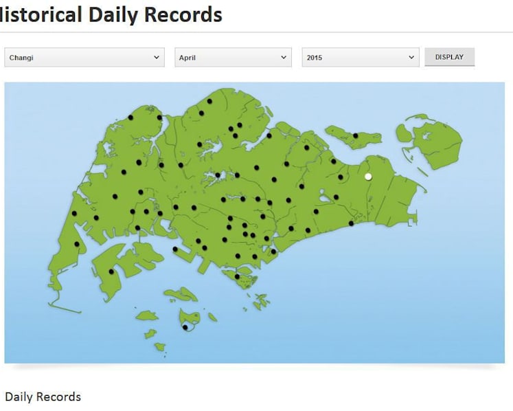 New weather website offers real-time report by location