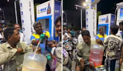 தண்ணீர் கேனில் பெட்ரோல்! - தமிழ்நாட்டில் சர்ச்சையைக் கிளப்பிய காணொளி
