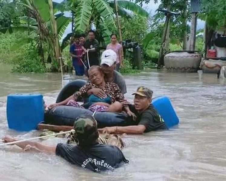 Flooding in Cambodia leaves at least 11 dead