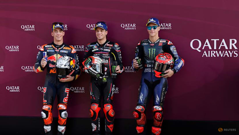 Aprilia's Bezzecchi takes pole at Portuguese Grand Prix