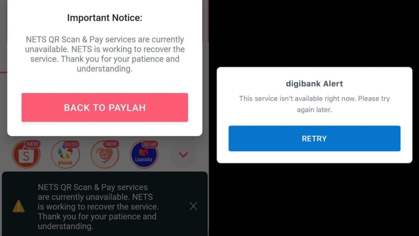 NETS-related services restored after 'connectivity issues' cause peak lunch hour disruption NETS-related services restored after 'connectivity issues' cause peak lunch hour disruption