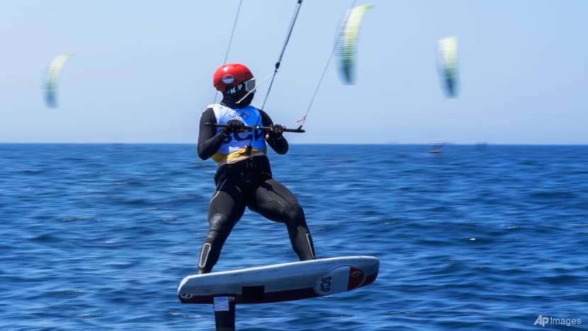 Singapore's Max Maeder finishes second in opening series, moves on to Olympics kitefoiling final Singapore's Max Maeder finishes second in opening series, moves on to Olympics kitefoiling final