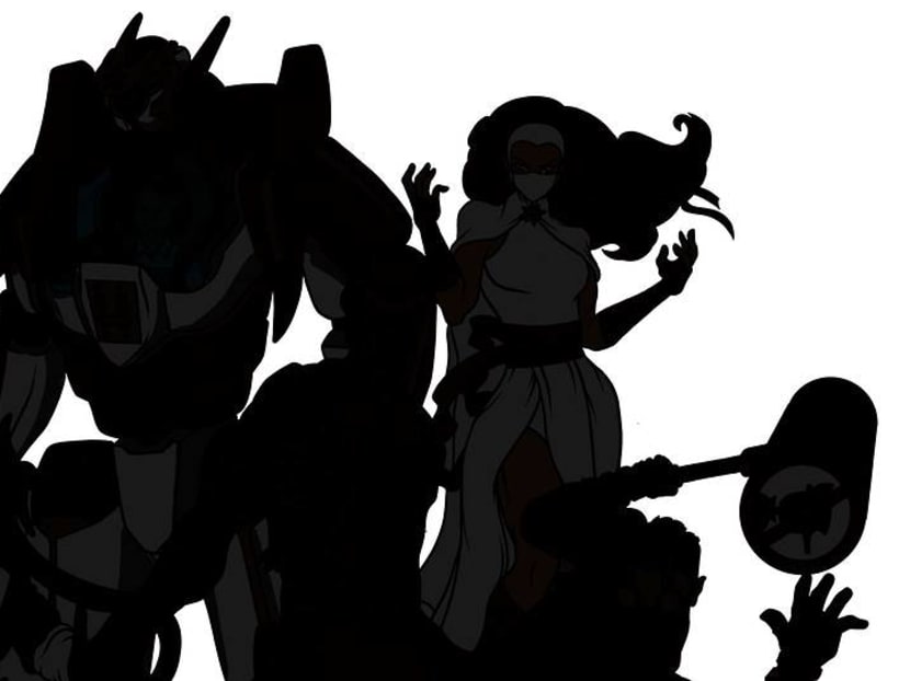 COVID-19 superheroes disappear, less than a day after their debut