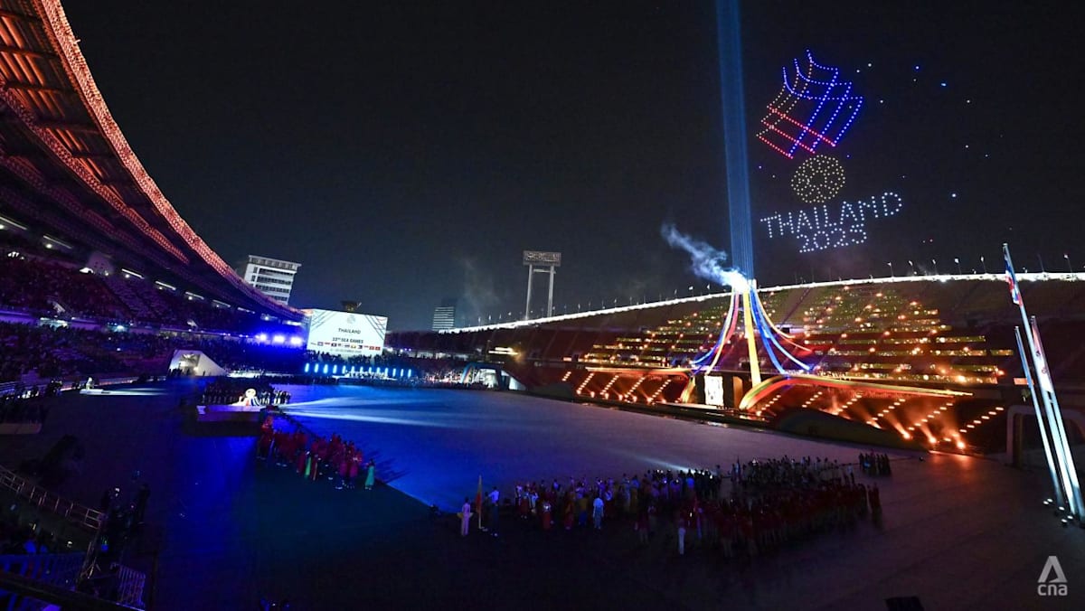 Visual spectacle and message of unity at 33rd SEA Games opening ceremony in Bangkok