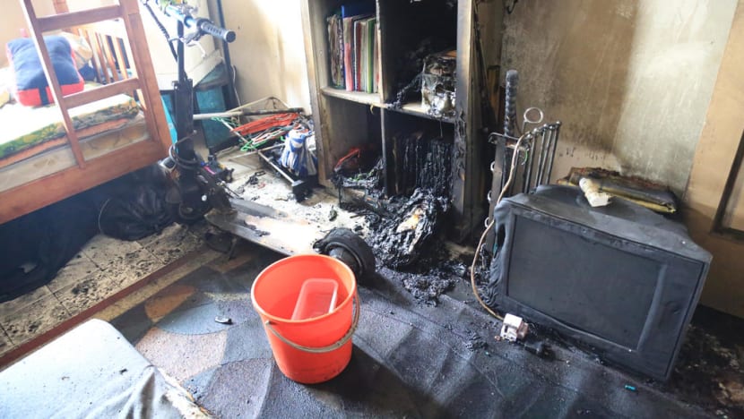 Fires involving e-bikes, e-scooters up 51 per cent in 2018: SCDF